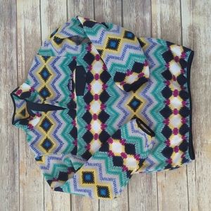 Patagonia Synchilla Snap-T Timber Twist Aztec Pullover Fleece M